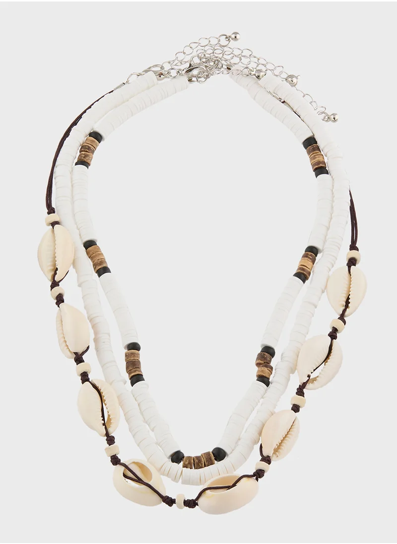 سفنتي فايف Beaded Beach Necklace