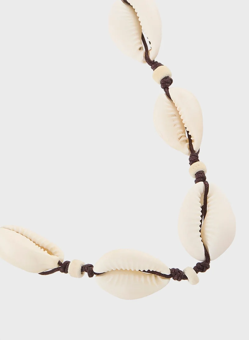 Seventy Five Beaded Beach Necklace