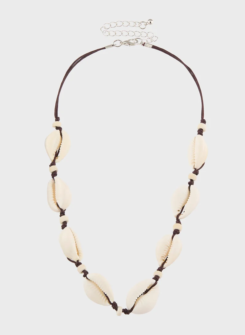 Seventy Five Beaded Beach Necklace