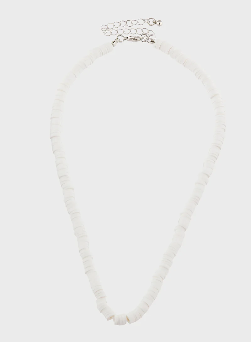 Seventy Five Beaded Beach Necklace