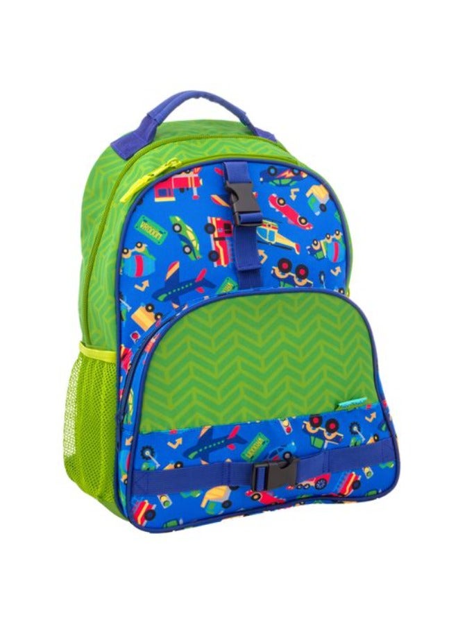 Stephen Joseph boys All Over Print Backpack, Transportation Kid s Backpack, Transportation, One Size US - Image 3