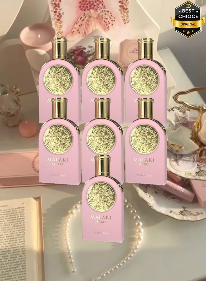 Sahari 7 Pieces Malaki Secret Pink Perfume 100ml EDP - Image 1