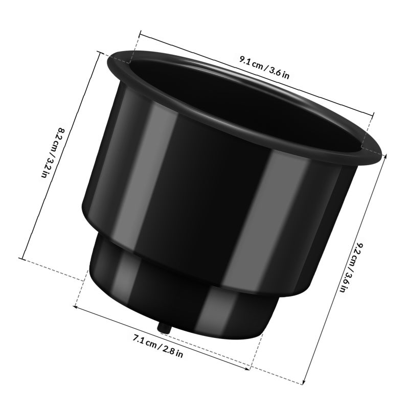4 Pcs Car Cup Holders Cup Holder Insert Sofa Armrest Cup Holder Rv Cup Holders Boat Cup Holders Cup Holder Rack For Office - Image 2