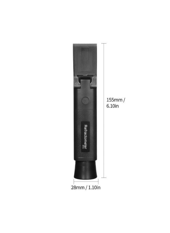 NIBEMINENT Portable Handheld ATC Antifreeze Refractometer Black  - Image 3
