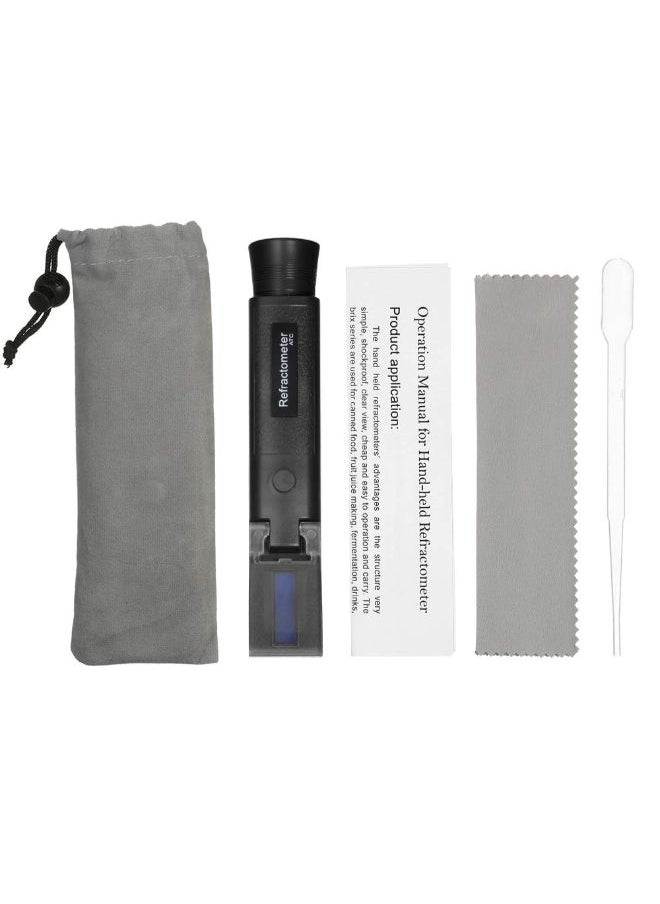 NIBEMINENT Portable Handheld ATC Antifreeze Refractometer Black  - Image 4