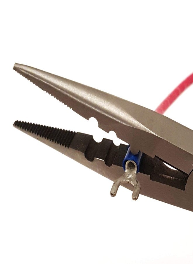 Titan Tools 11400 9-Inch Pistol Grip Needle Nose Pliers and Crimper - Image 4