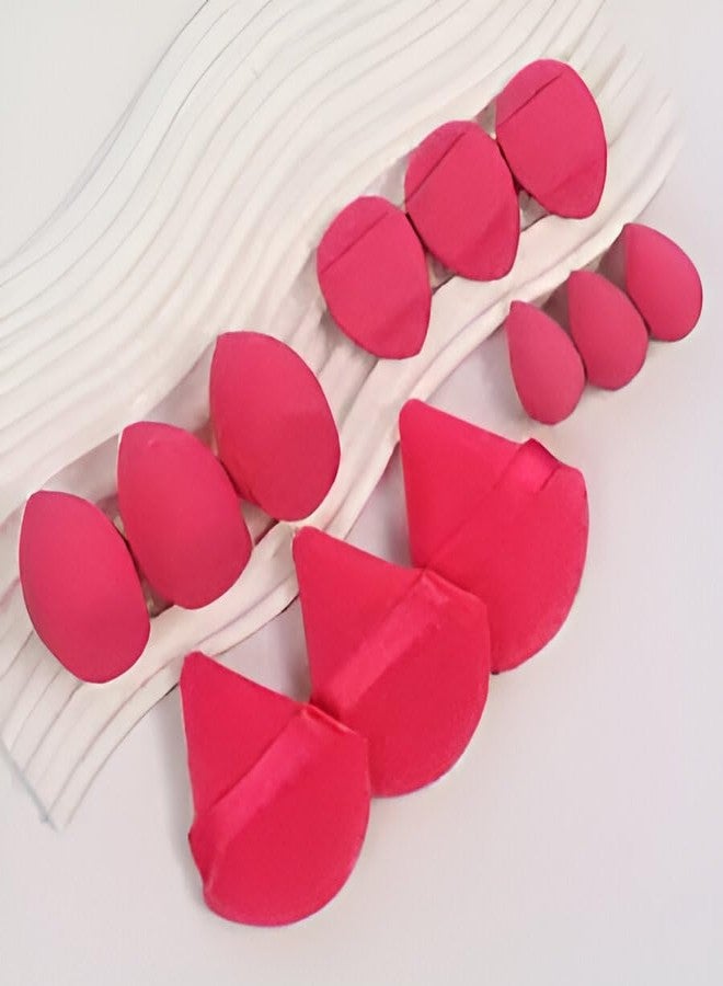 Gege bear Soft Makeup Puff Set with Headband and CLEAN Pad 20 Pcs | Beauty Sponge Set in 4 Pastel Colors | Teardrop & Flat Blenders for Foundation, Powder, and Creams | Complete Face Makeup Tool Kit for Flawless Application - Image 5