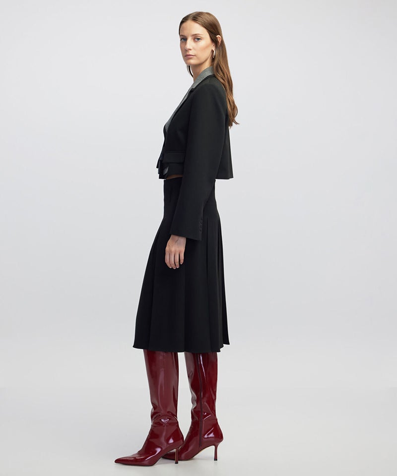 Ipekyol Pleated Midi Skirt - Image 2