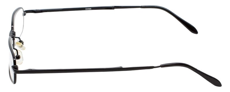 Calabria 308 Folding Reading Glasses +4.00 Black Men Women Slim Foldable Pocket Reader Spring Hinge Eyeglass Compact w/Case - Image 3
