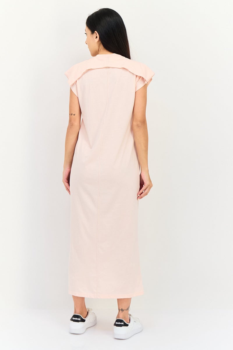 Nike Women Sportswear Fit Sleeveless Outdoor Dress, Peach - Image 2