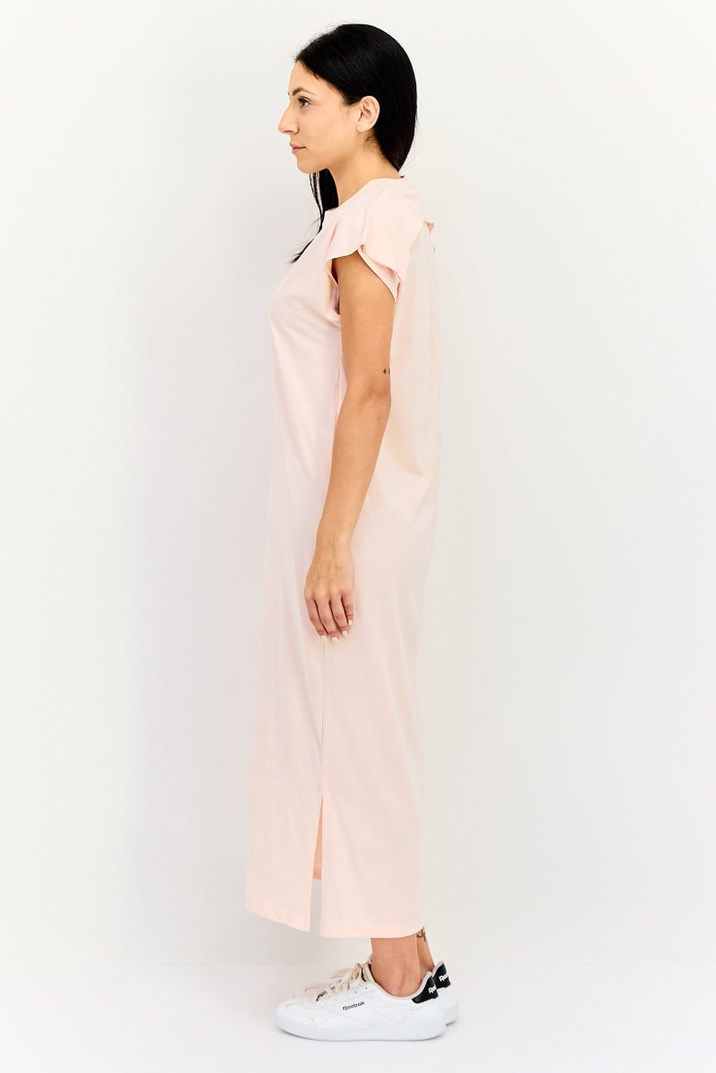 Nike Women Sportswear Fit Sleeveless Outdoor Dress, Peach - Image 4