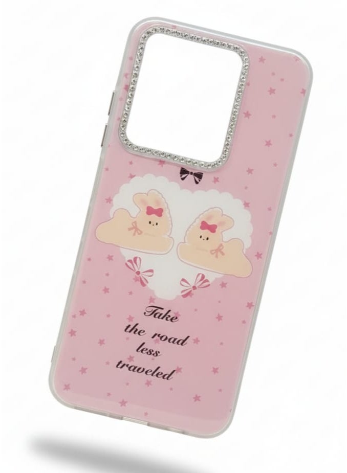 غطاء فاخر بتصميم سحابة الحلوى لهاتف Infinix Smart 9 . - Image 2