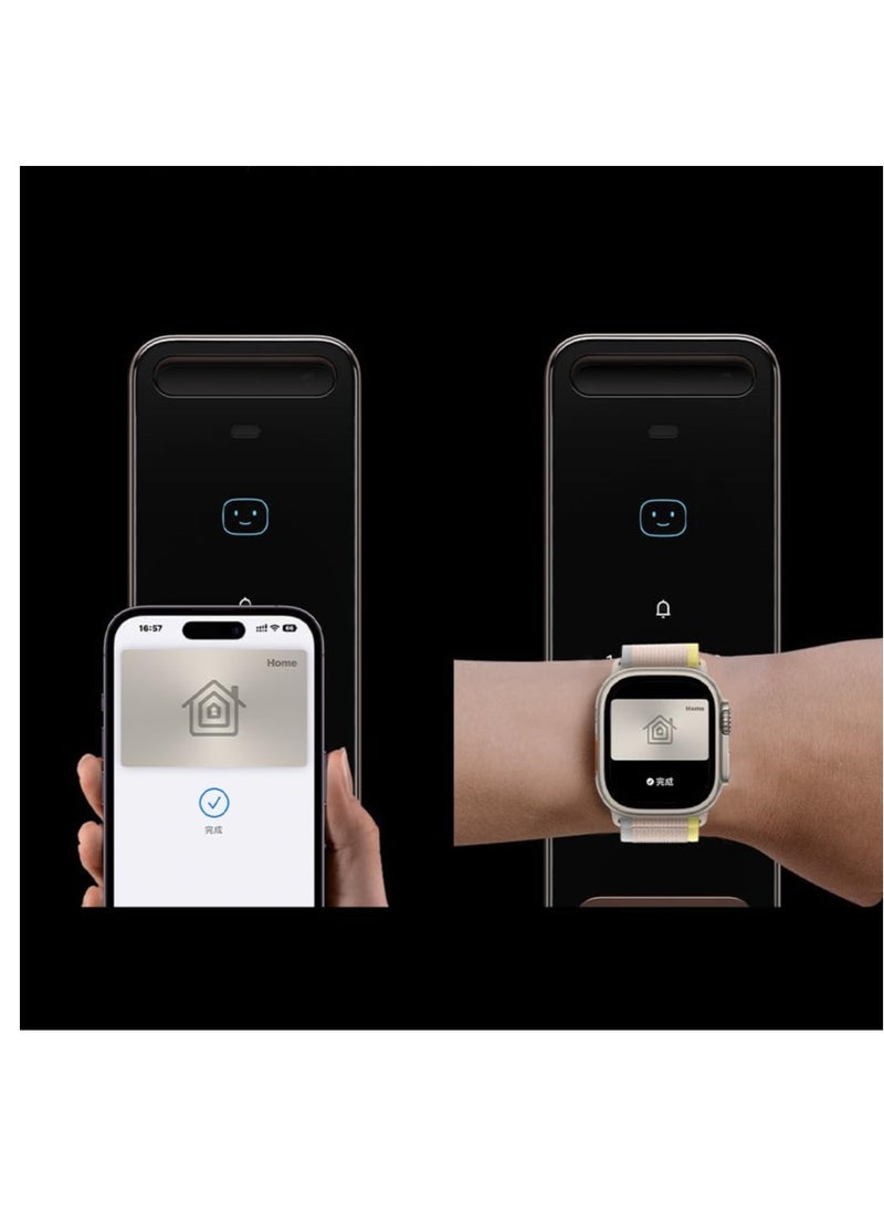 Aqara Aqara Smart Door Lock D200i Secure 3D Face Recognition, NFC,PIN Codes,Apple Home Key Support-Global Version  - Image 4