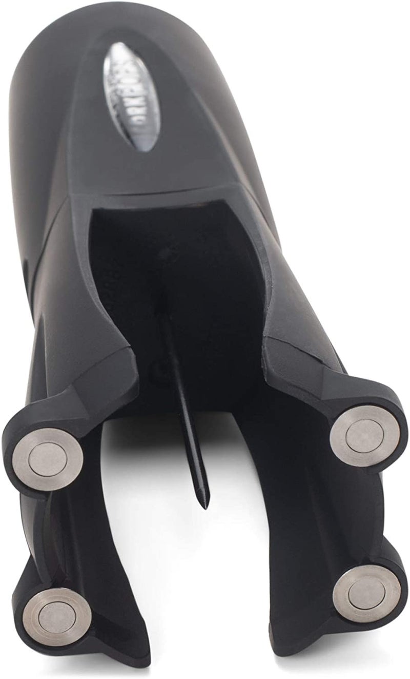 Cork Pops Legacy Wine Opener w/ 3 Refill Cartridges Built-in 4-Blade Foil Cutter Safe Cork Removal, Effortless Push Button Use, Needle Guard for Safety, Low-Pressure Cartridge Opens Up To 60 Bottles - Image 2