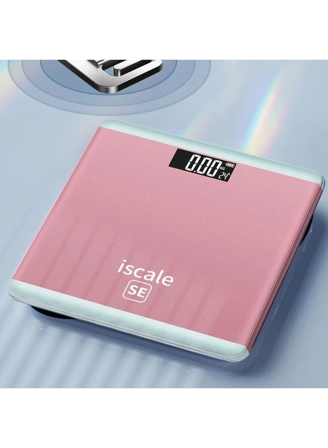 Pink Body Scale with Durable Thick Glass for Safe and Reliable Weighing - Image 2