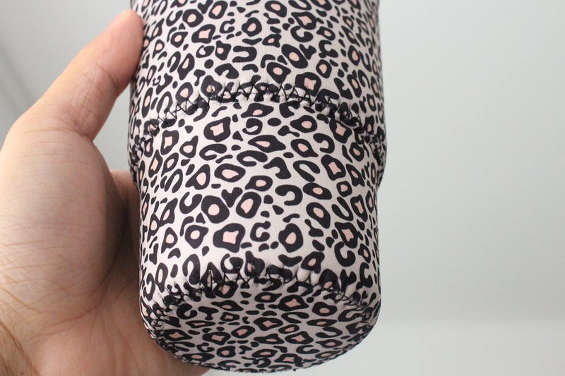 Xumbtvs 3 Pack Reusable Iced Coffee Sleeves - Xumbtvs Insulator Sleeve for Cold Beverages, Neoprene Coffee Cup Holder (Leopard print) - Image 5