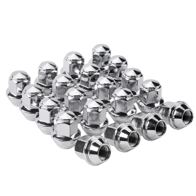 صمولة عجلة Dtomi M14151316 21mm سداسي 36mm طول متوافقة مع سيارات فورد لينكولن MKZ MKX أفييتور موستانغ إكسبلورر إيدج فيوجن 20152021 استبدال 611007 ACPZ1012M 20 قطعة