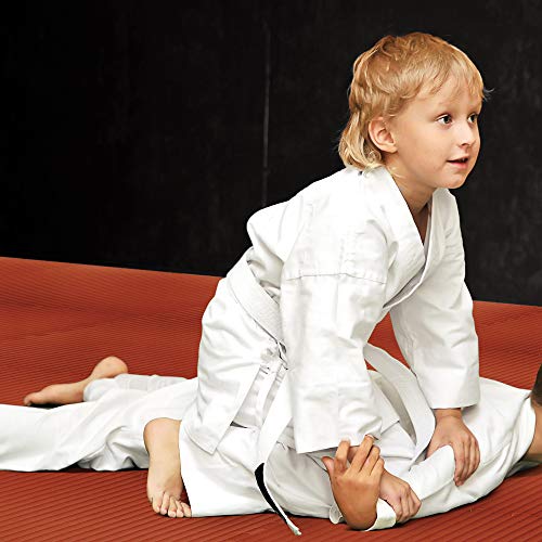 We Sell Mats 3/4 Inch Thick Martial Arts EVA Foam Exercise Mat, Tatami Pattern, Interlocking Floor Tiles for Home Gym, MMA, Anti-Fatigue Mats, 24 in x 24 in - Image 2