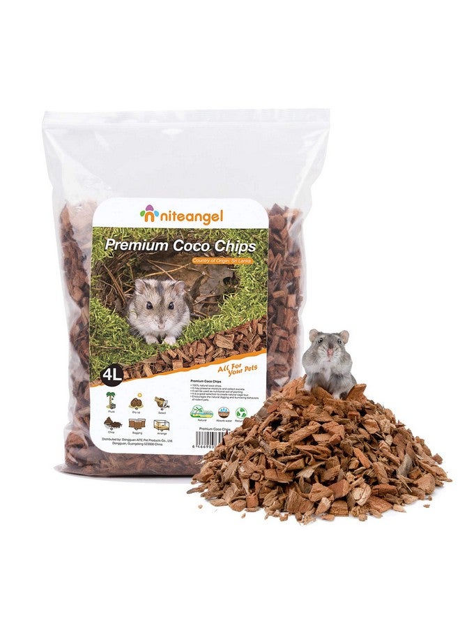 نيتينجيل فرشة نايت أنجل الطبيعية من جوز الهند/الفلين للهامستر السوري القزم، والجربوع، والفئران، والديجوس، أو غيرها من الحيوانات الصغيرة - Image 1