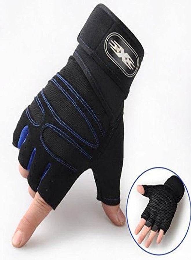 ICW Weight Lifting Gloves, Breathable & Non-Slip, Workout Gloves, Exercise Gloves Gym Gloves for Climbing, Boating, Dumbbells, Cross Training (Assorted Colours) - Image 3