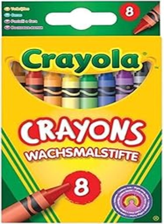 Crayola CY52-3008 8 Wax Crayons