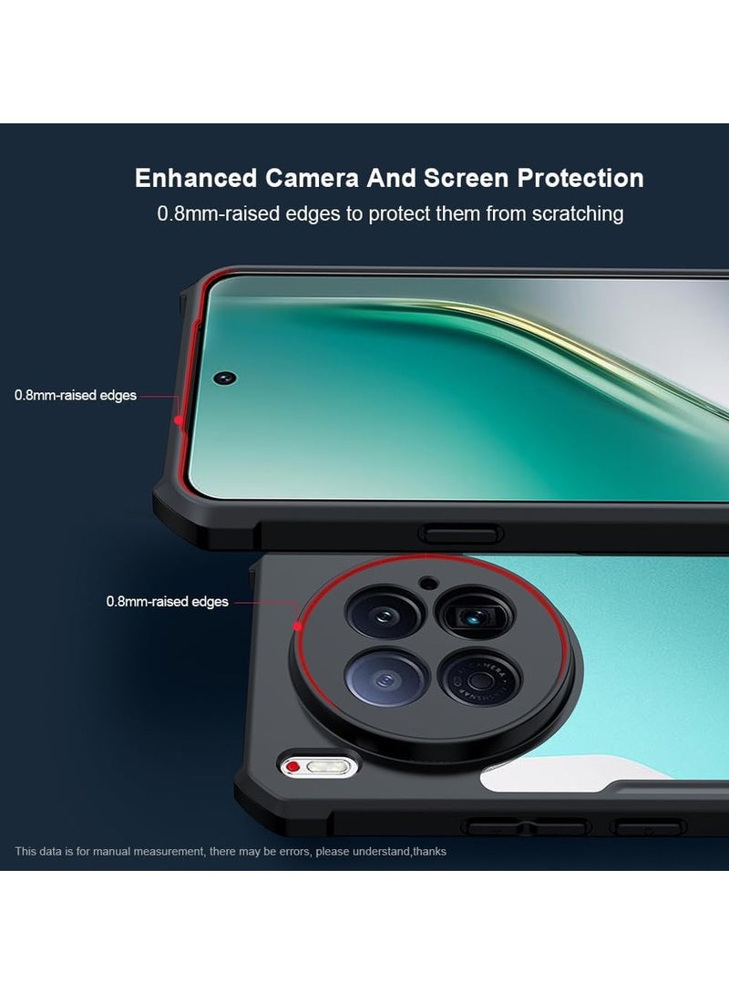 General Frosted Case Compatible with Tecno Camon 40 Premier, Ard PC Soft Shockproof Back Plate and TPU Frame, Shock and Drop Protection Case for Tecno Camon 40 Premier  - Image 2