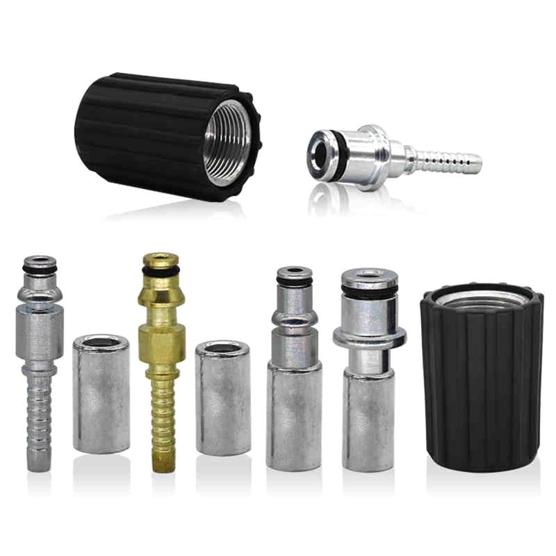 High Pressure Washer Hose Connector Set Type 3 Car Accessories Professional Mount - Image 5