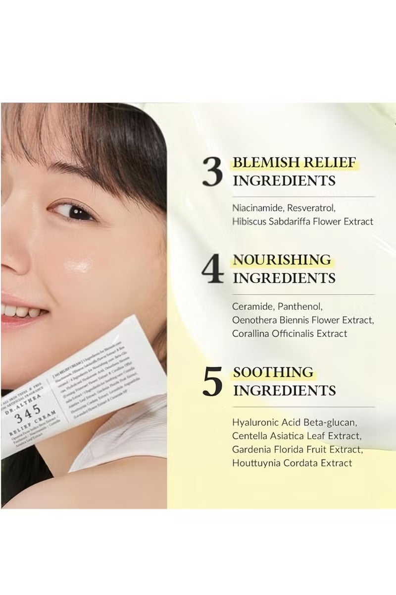 دي آر.ألثيا د. مرطب الوجه اليومي | رعاية الإغاثة العيوب | تعافي ورطوبة مهدئة مع النياسيناميد ، البانثينول | العناية بالبشرة النباتية الكورية لجميع أنواع البشرة | 1.7 فلوريدا أوقية - Image 4