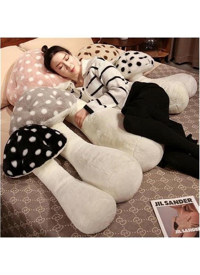 Mushroom Body Pillow, Luxe Plush Pillows, Long Pillow (Pink(31in))  - Image 4