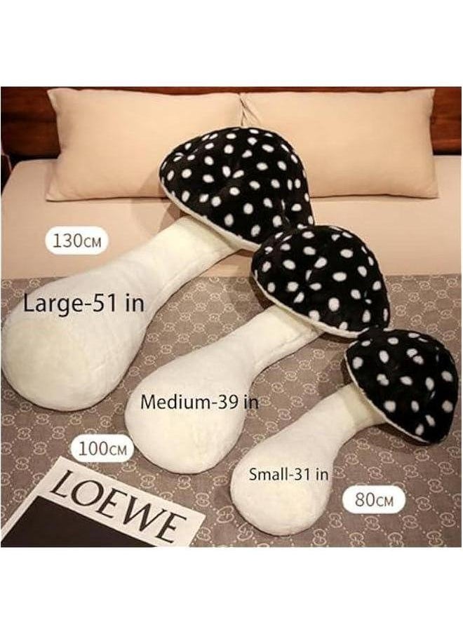 Mushroom Body Pillow, Luxe Plush Pillows, Long Pillow (Pink(31in))  - Image 5