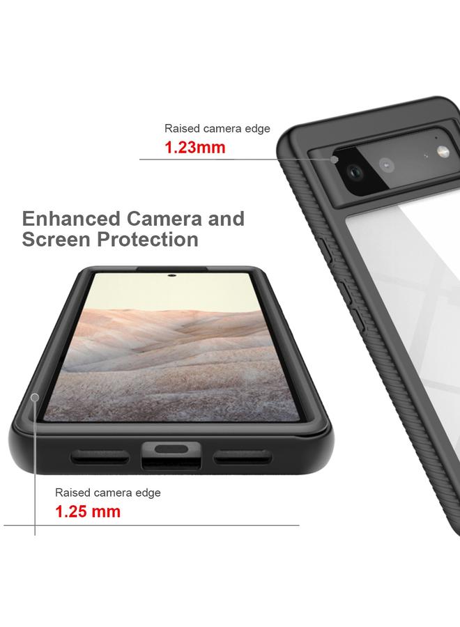 S-TOP Case For Google Pixel 6 Starry Sky Solid Color Series Shockproof PC + TPU Case - Image 4