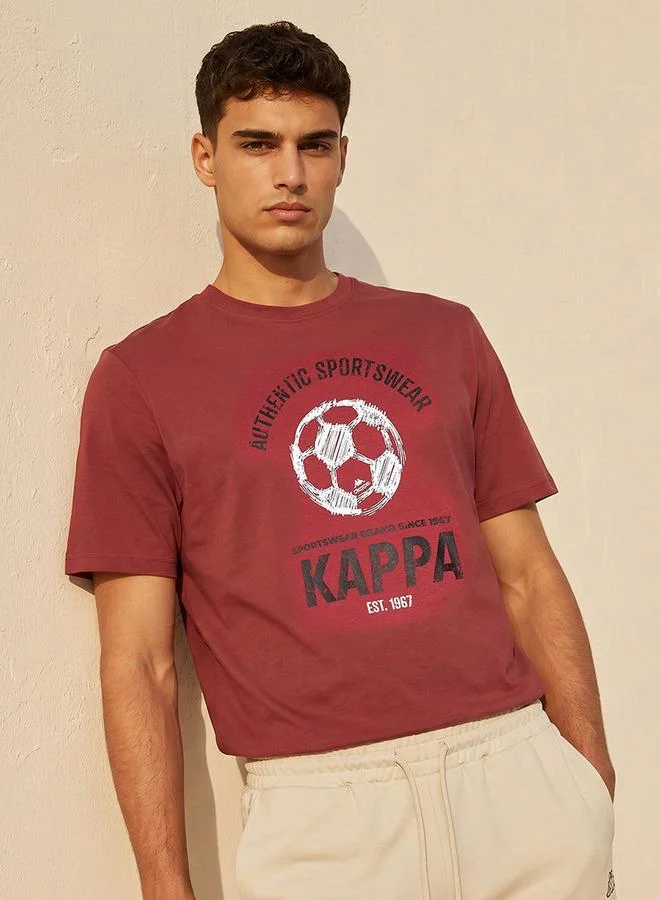 Kappa Men Logo Print T shirt