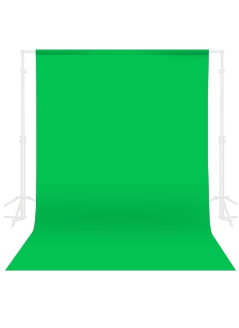 Green Photography Backdrop Solid Color Background,Collapsible High Density Screen for Video Photography and Television（3m*3m）