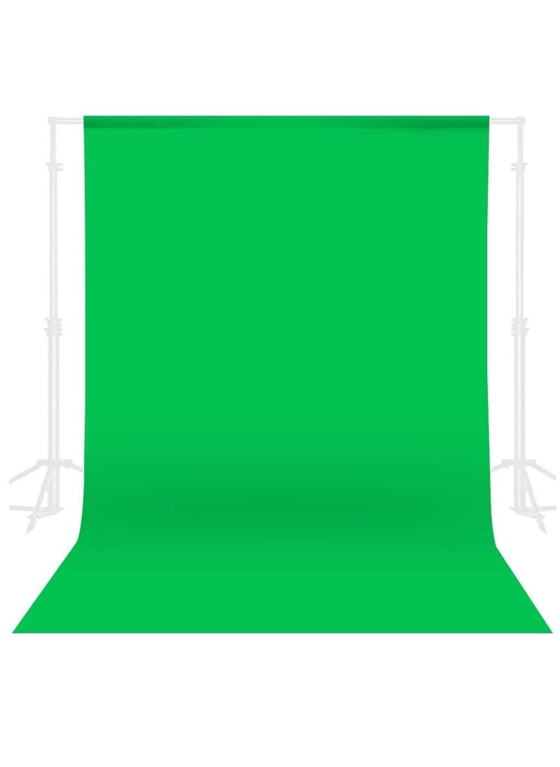 AirYoung Green Photography Backdrop Solid Color Background,Collapsible High Density Screen for Video Photography and Television（3m*3m）  - Image 1