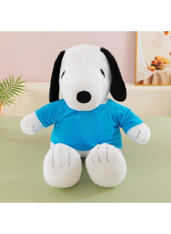 سنوبي لعبة كلب أبيض كلاسيكية محشوة - دمية كلب ناعمة محشوة، دمية كلب لطيفة للأطفال والكبار، هدية رائعة للعناق، ديكور غرفة نوم، دمية قابلة للتجميع - Image 3