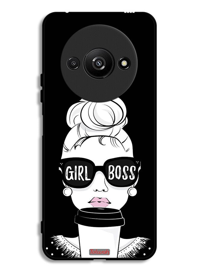 Tolwak Xiaomi Redmi A3 4G Protective Case Cover Girl Boss - Image 1