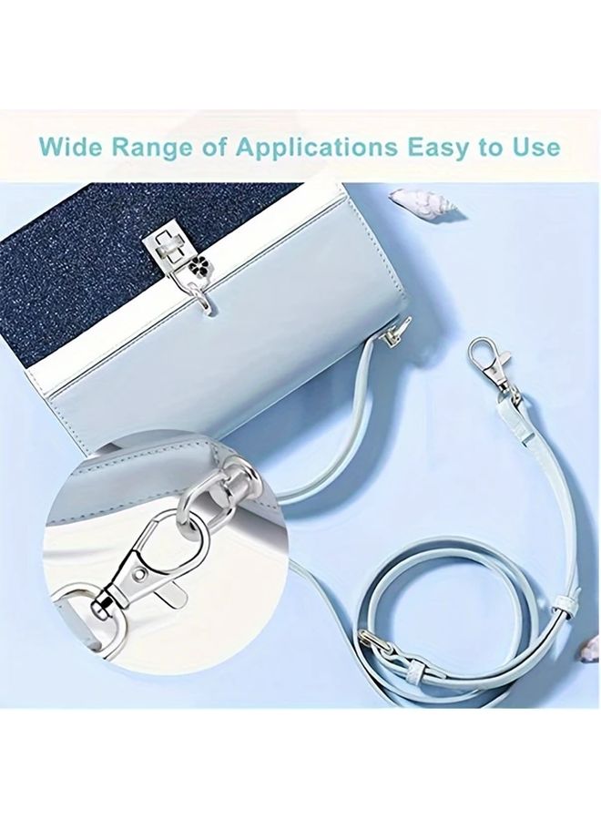 100 Pcs Keychain Clip Hooks with D Ring 3 4 Inch Internal Width for Keys Lanyards Craft - Image 5