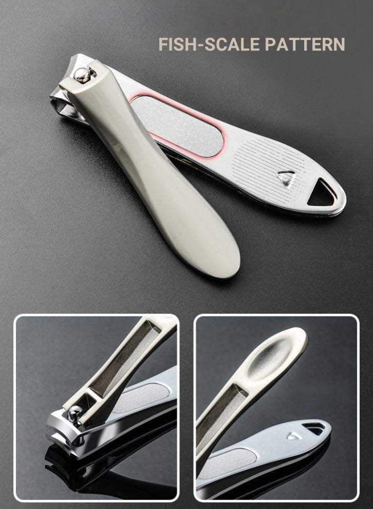 ARUWA 3 Pieces Nail Clipper Professional Nail Trimmer High-Quality Toe Nail Clipper Tool Thick Toenails, Male And Female Nail Scissors(Gray/Black/Golden) - Image 4