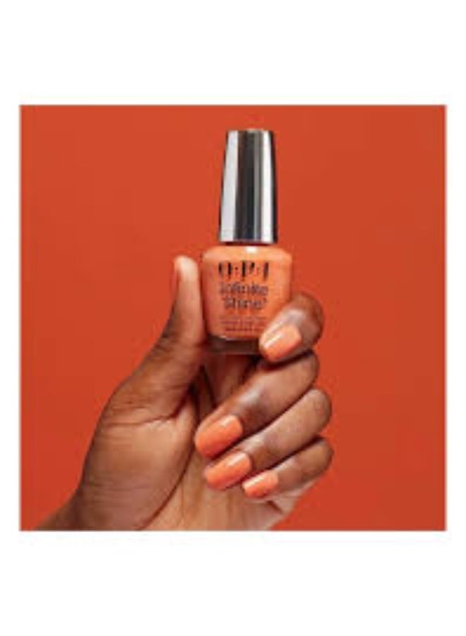 Opi Infinite Shine, Long-Lasting Nail Polish Color Always Within Peach 15ml - Image 4