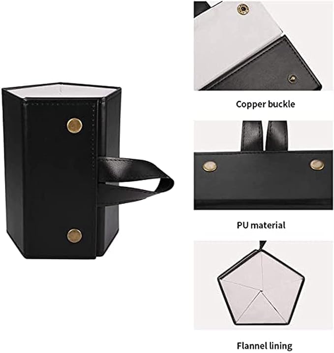 HEMIZA Sunglasses Organizer with Slots Travel Glasses Case Storage Portable Sunglasses Organizer Box Sunglass Box Goggles Organiser Box Sunglasses Case for Men Women - Image 2