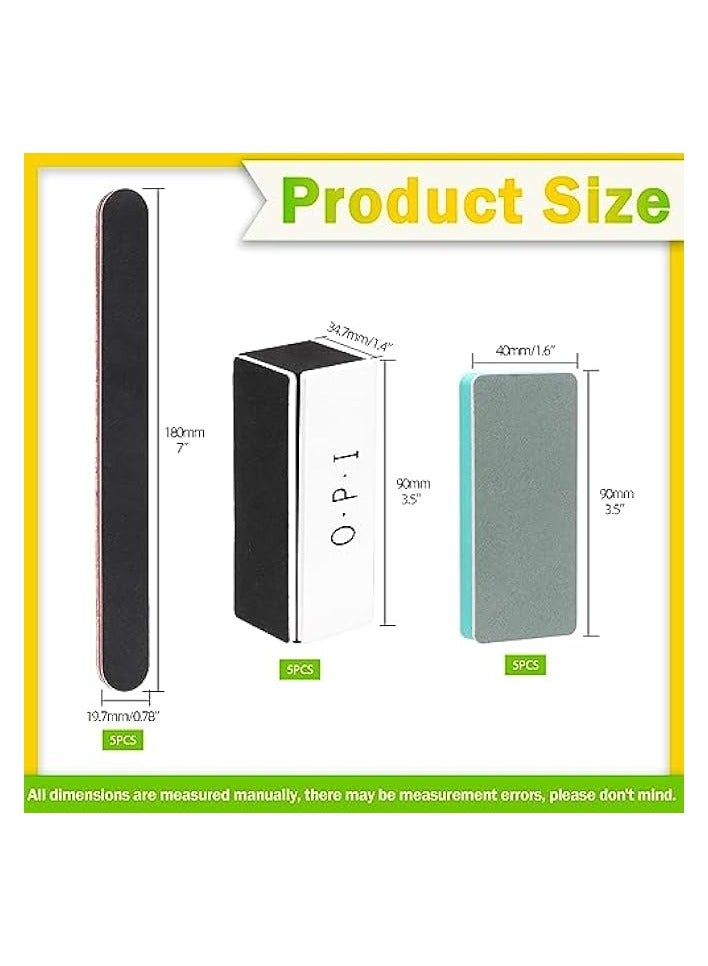 PROMASS 15Pcs 3 Types Sanding Sticks Files Assorted, Plastic Model Burr Remover Buffing Polishing Sandpaper Bar for DIY Hobby Models Jewelry Supplies - Image 2