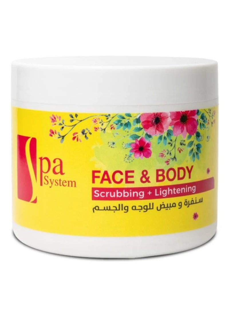 سبا سيستم سنفرة ومبيض للوجه والجسم - 500 مل