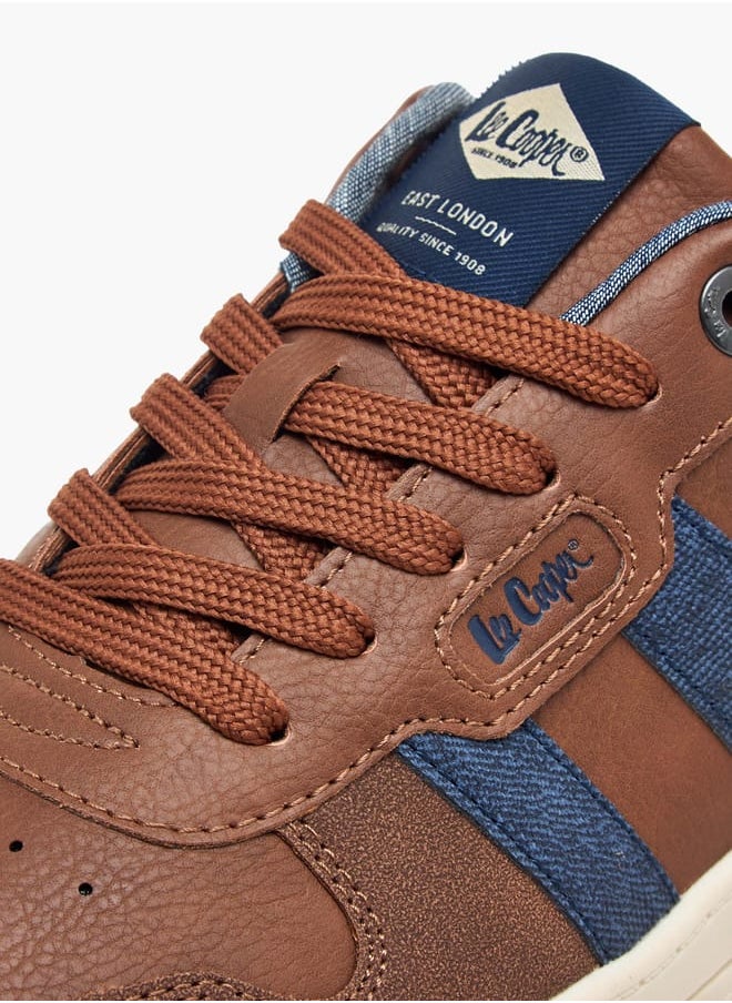 Lee Cooper Men's Panelled Lace-Up Ankle Sneakers  - Image 4