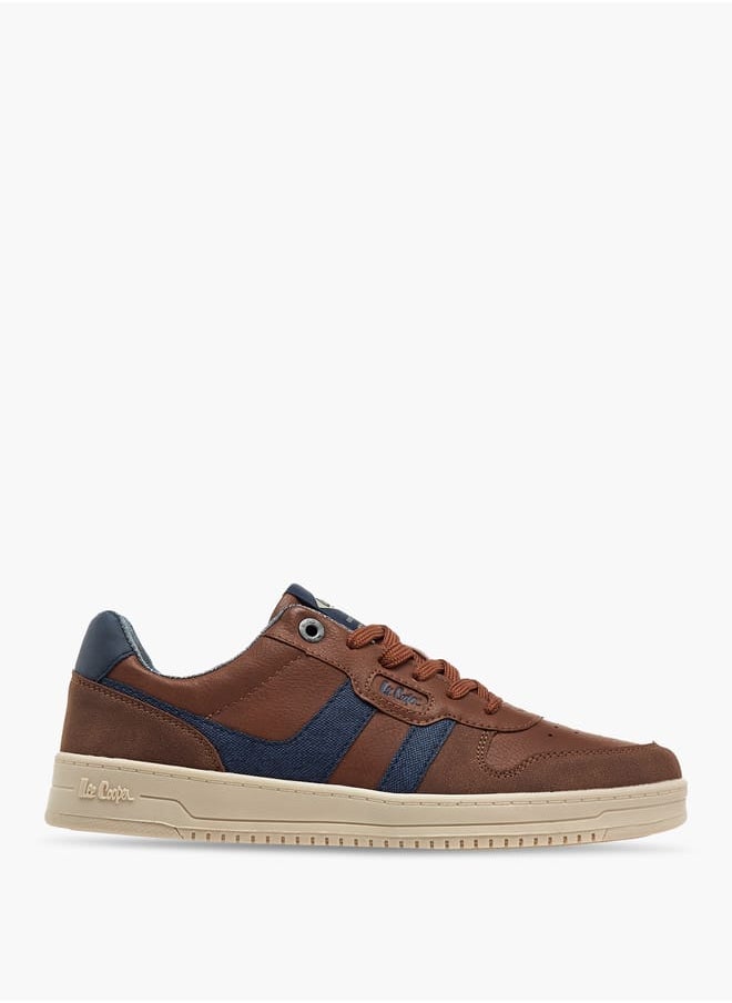 Lee Cooper Men's Panelled Lace-Up Ankle Sneakers  - Image 3