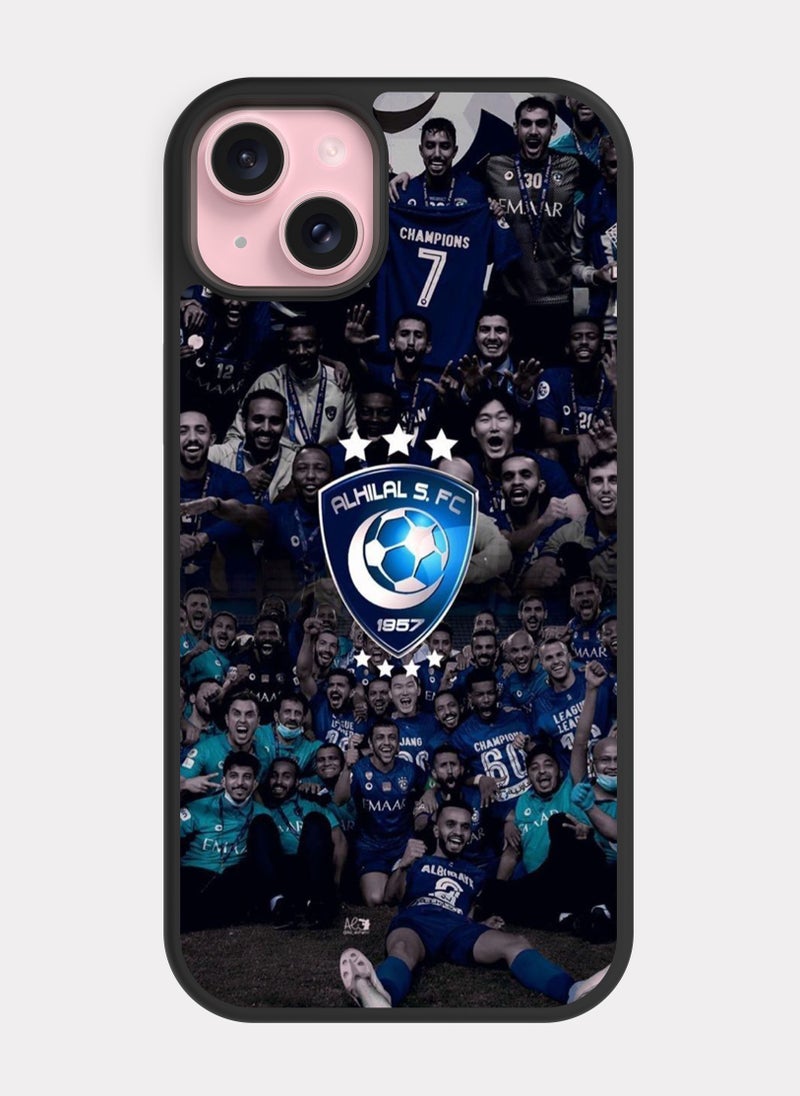 PXLAAT iPhone 15 Plus case cover Alhilal Club - Image 1