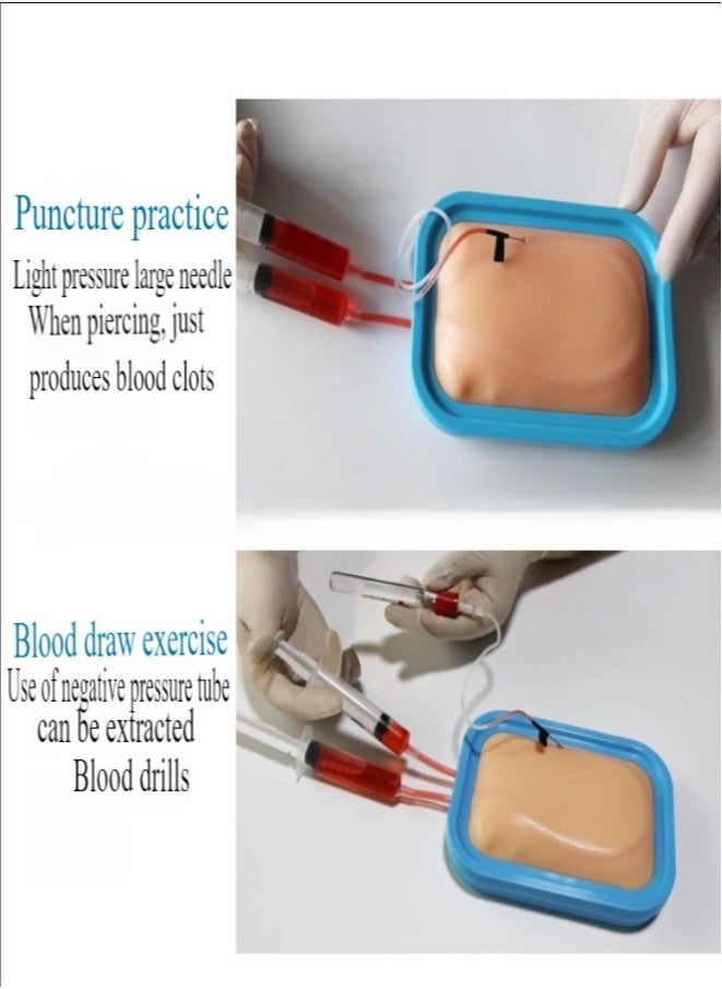 Healife - IV Insertion Practice Kit for Nursing Students, IV Startup Kit for Nurses, Injection Training Venipuncture Kit - Image 1