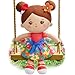 OUOZZZ 126 Soft Baby Doll Toys for 1 Year Old Girl Hispanic Baby Doll Ideal Birthday Baby Girl Gift Snuggle Buddy for Infants Brown Skin - Image 3