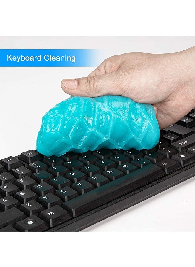 Generic Cleaning Gel for Car Keyboard Cleaner, Reusable Cleaner Gel Universal Cleaning Gel(Green)  - Image 5