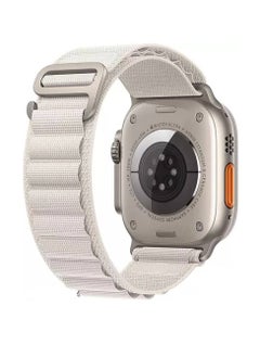 Alpine Loop Compatible with Apple Watch Ultra Band,Metal connector Rugged Woven Nylon Men G-Hook Strap for iWatch Series Ultra SE 49mm 45mm 44mm