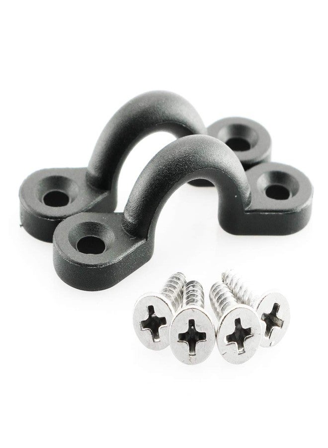 Lind Kitchen 2Sets Stainless Steel Pulley Block with Pad Eye and Screws for Kayak Canoe Boat Anchor Trolley Kit - Image 3
